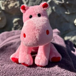 Barbie pink Big Kiss stuffed hippo - perfect for Easter basket